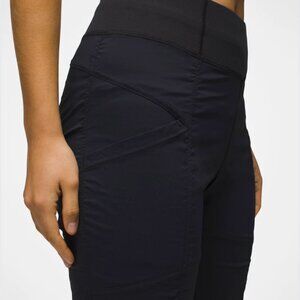 PrAna Koen jogger, black, Small, elastic waistband, Like New!!